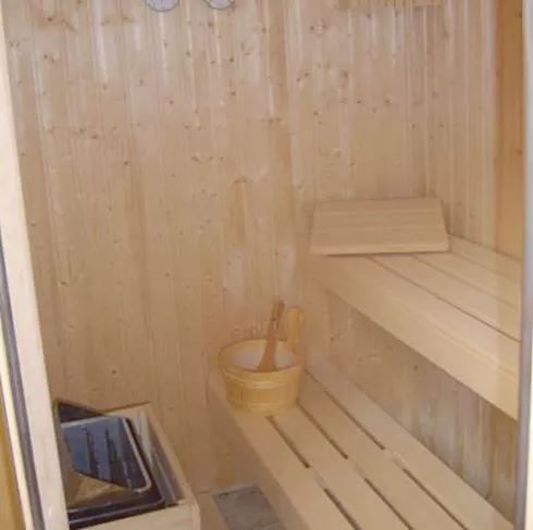 Сауна, 2,5 x 2 x 2,1 м, угловая, цифровое управление