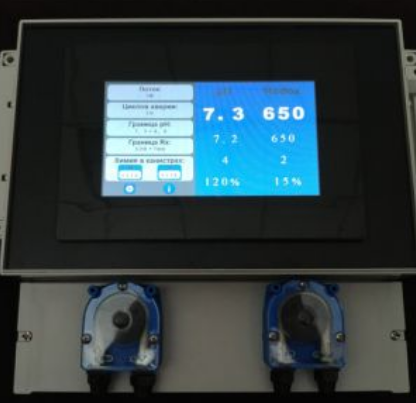 Блок управления дозацией pH/Rx DosiChemist PRO  7.0 с ЖК‐дисплеем (S11PHRXL)